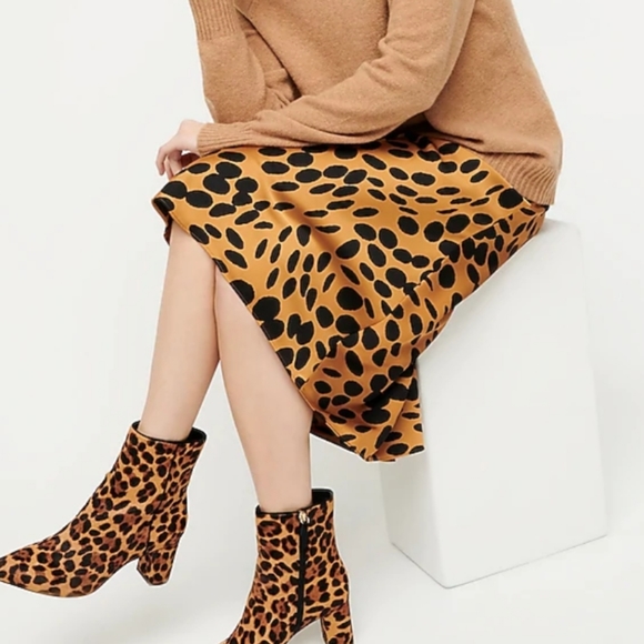 j crew leopard boots